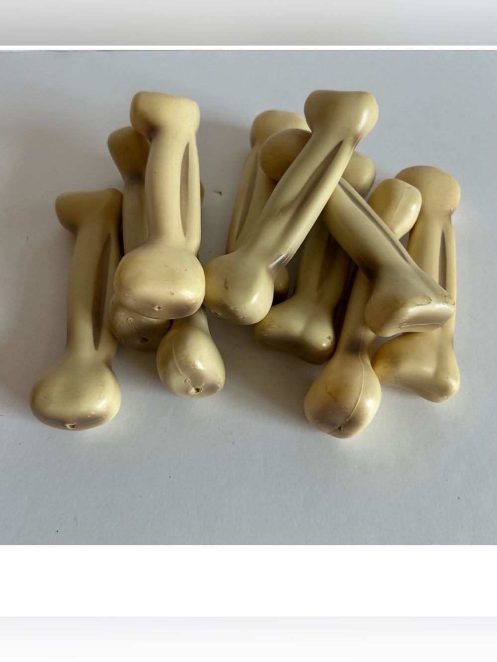 Plastic Bone Halloween Decorations 
Set of 10